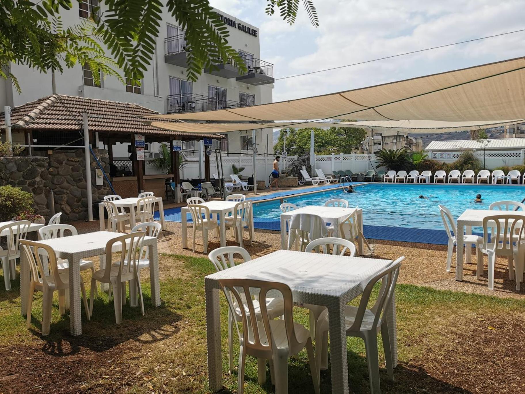 Astoria Galilee Hotel Tiberias Bagian luar foto