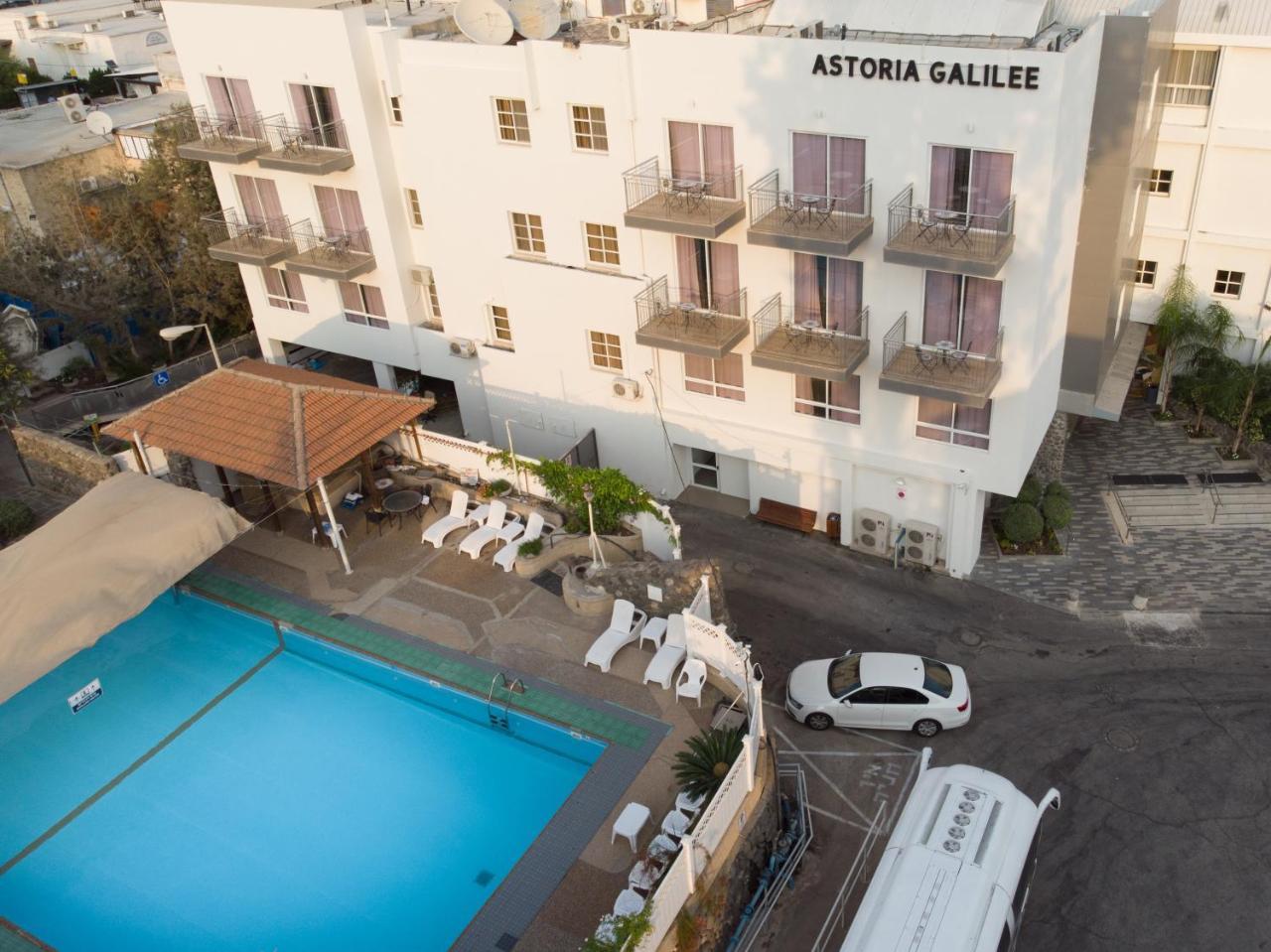 Astoria Galilee Hotel Tiberias Bagian luar foto